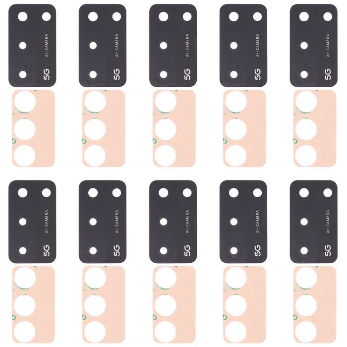 For OPPO A53S 5G 10 PCS Back Camera Lens
