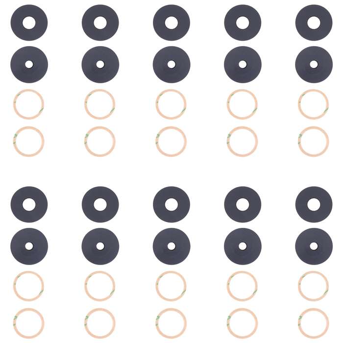 For Xiaomi Redmi Note 11E/Redmi 10 5G/Redmi 11 Prime 5G 10 PCS Back Camera Lens