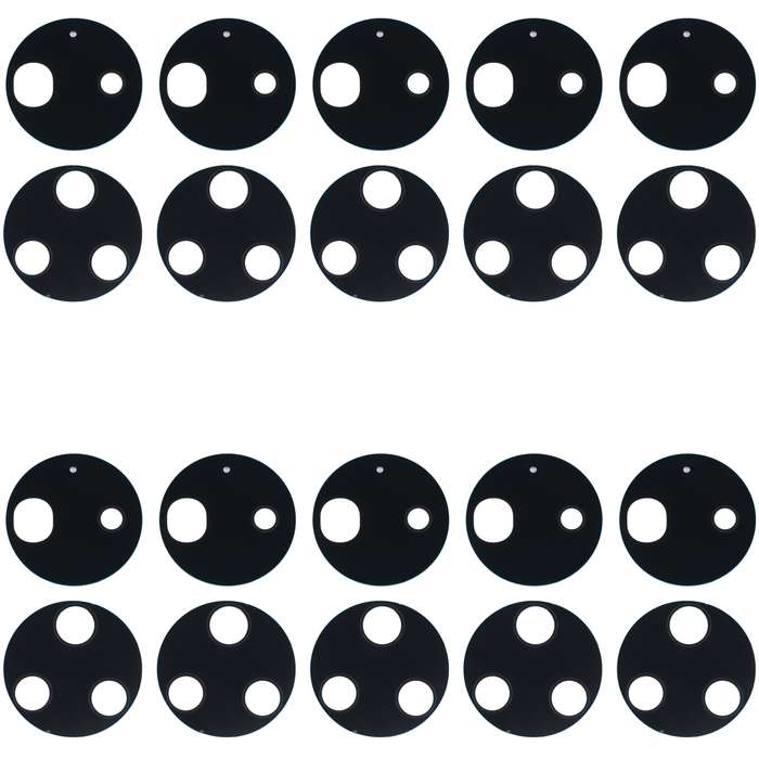 For Huawei P50 Pro 10 PCS Back Camera Lens