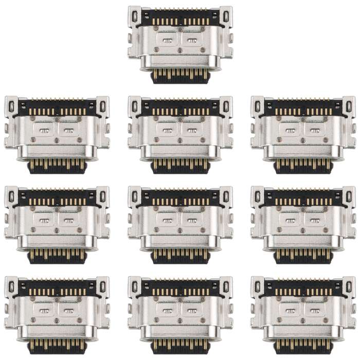 For Motorola One Hyper 10pcs Charging Port Connector