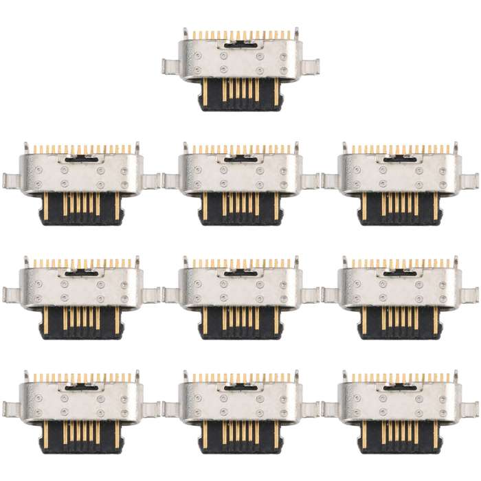 For Motorola Moto G50 10pcs Charging Port Connector
