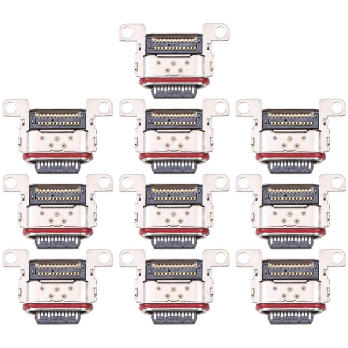 For Samsung Galaxy S23 Ultra 5G SM-S918B 10pcs Charging Port Connector