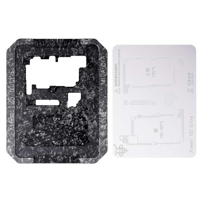 For Xiaomi 12S Ultra Qianli Mega-idea Multi-functional Middle Frame Positioning BGA Reballing Platfo