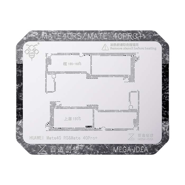 For Huawei Mate 40 Pro+ Qianli Mega-idea Multi-functional Middle Frame Positioning BGA Reballing Pla