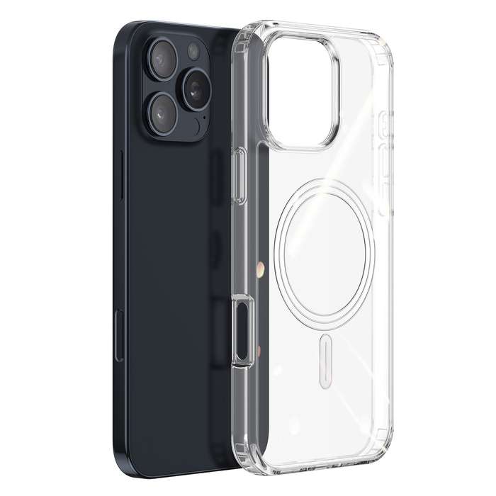 For iPhone 16 Pro Max DUX DUCIS Clin Mag Series Magsafe TPU Phone Case(Transparent)