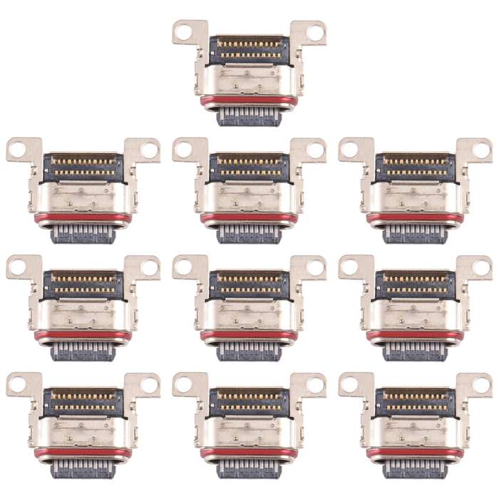 For Samsung Galaxy S22+ 5G SM-S906B 10 PCS Charging Port Connector