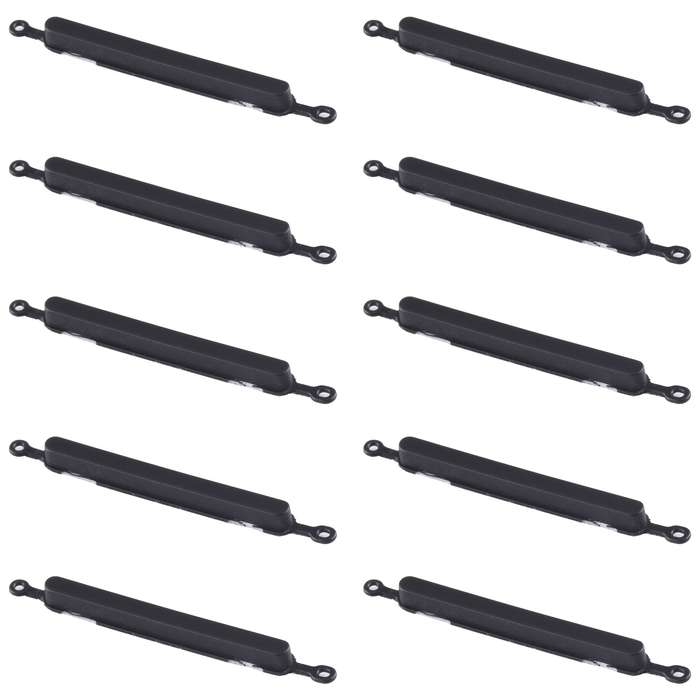 For Samsung Galaxy A03s SM-A037 10pcs Volume Control Button(Black)