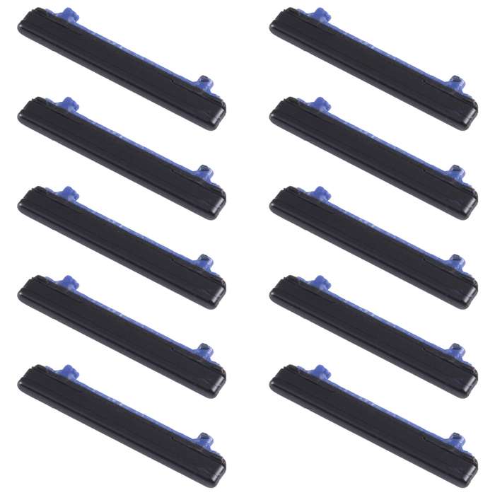 For Samsung Galaxy Z Fold2 5G SM-F916B 10pcs Volume Control Button(Black)