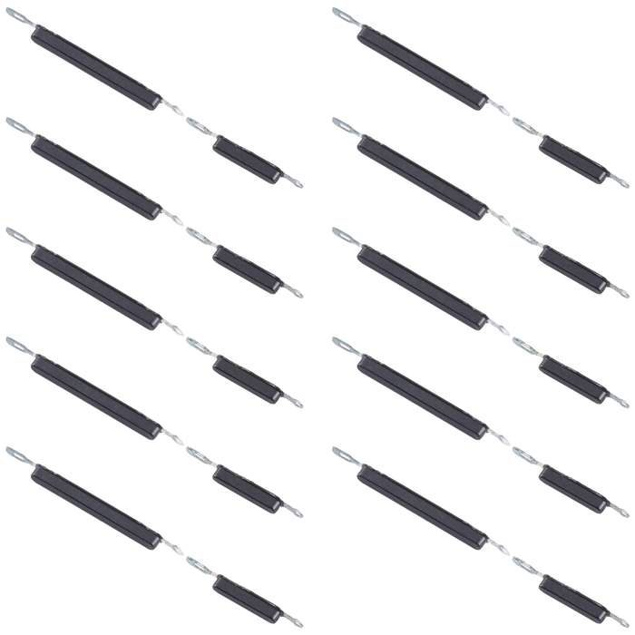 For Samsung Galaxy A01 SM-A015 10pcs Power Button + Volume Control Button(Black)