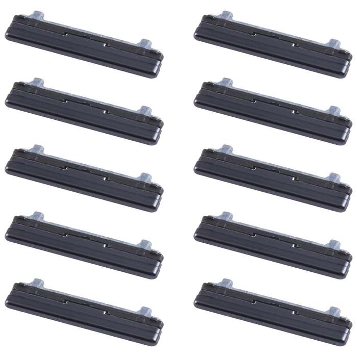 For Samsung Galaxy Z Flip SM-F700 10pcs Volume Control Button(Black)