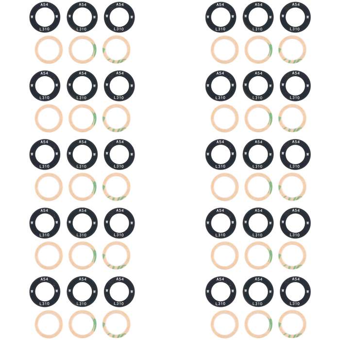 For Samsung Galaxy M54 SM-M546B 10set Back Camera Lens