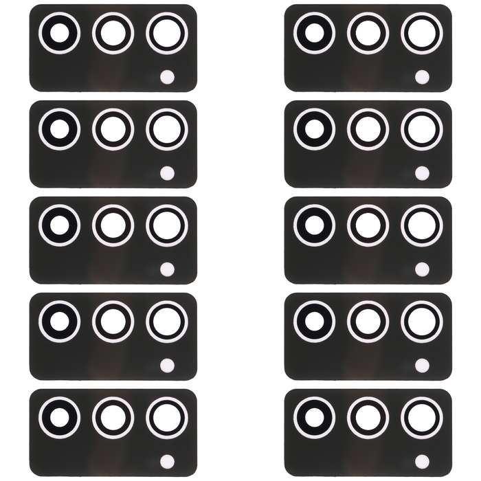 For Samsung Galaxy Z Fold2 5G SM-F916B 10pcs Back Camera Lens