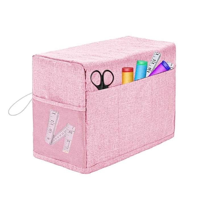 Household Sewing Dust Cover Sewing Tool Storage Bag(Grey)