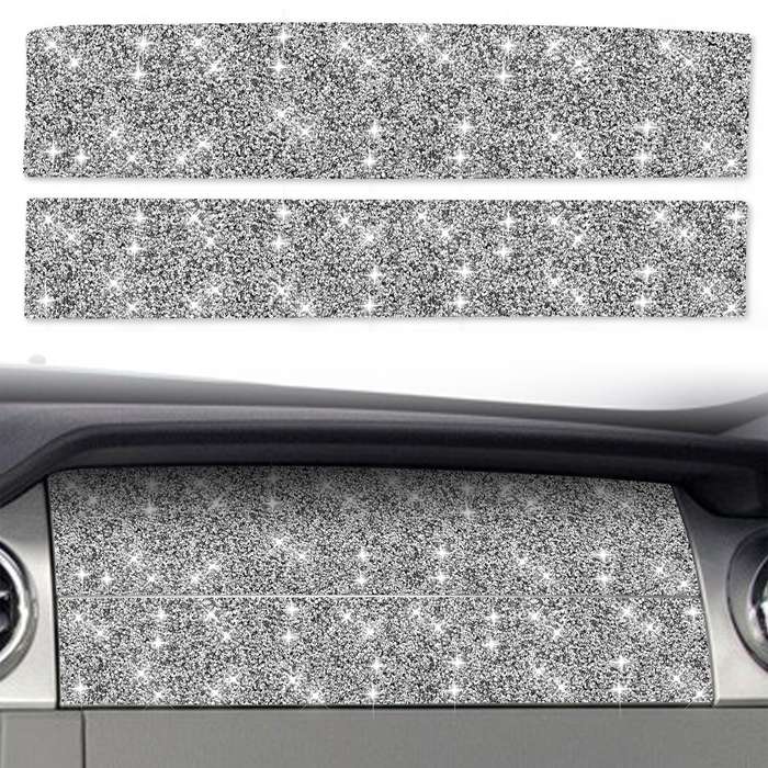 For Ford Mustang 2005-2009 Car Airbag Cover Diamond Decorative Sticker, Left Drive