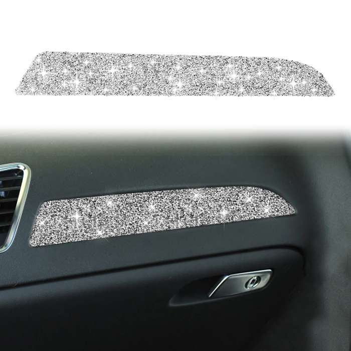 For Audi A4 / A5 / Q5 Car Dashboard Trim Diamond Decoration Sticker, Right Drive