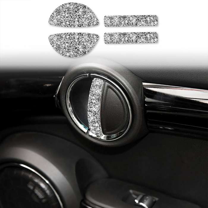 For BMW Mini Cooper Clubman Countryman F55 4pcs Car F Chassis Door Handle Diamond Decoration Sticke