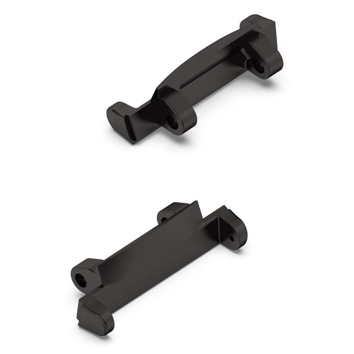 For Amazfit Active Edge A2212 1 Pair Metal Watch Band Connectors(Rose Gold)