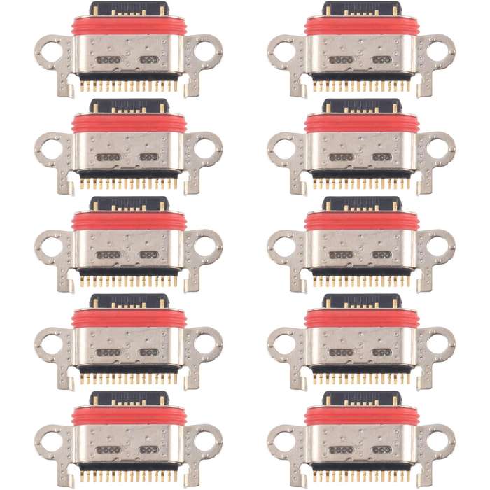 For OPPO Reno11 Pro 5G CPH2607 10pcs Original Charging Port Connector