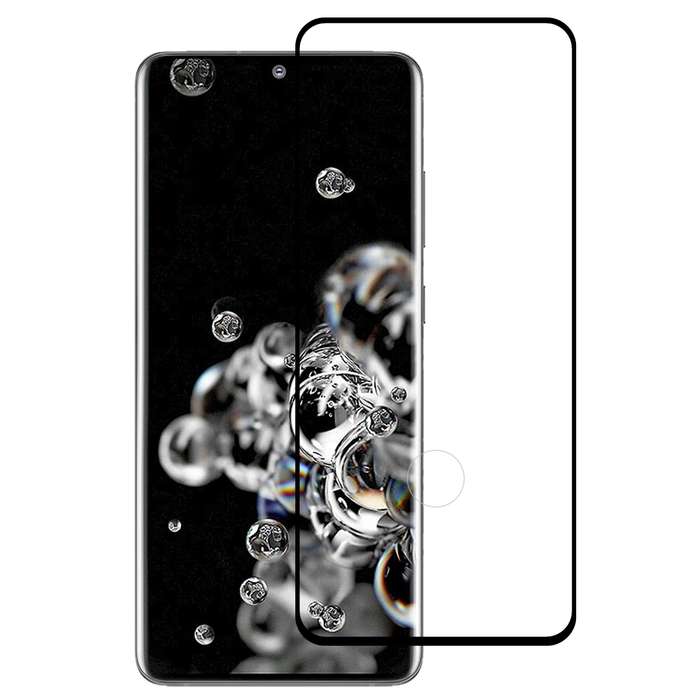 For Samsung Galaxy S20 Ultra Full Glue 9H HD 3D Curved Edge Tempered Glass Film