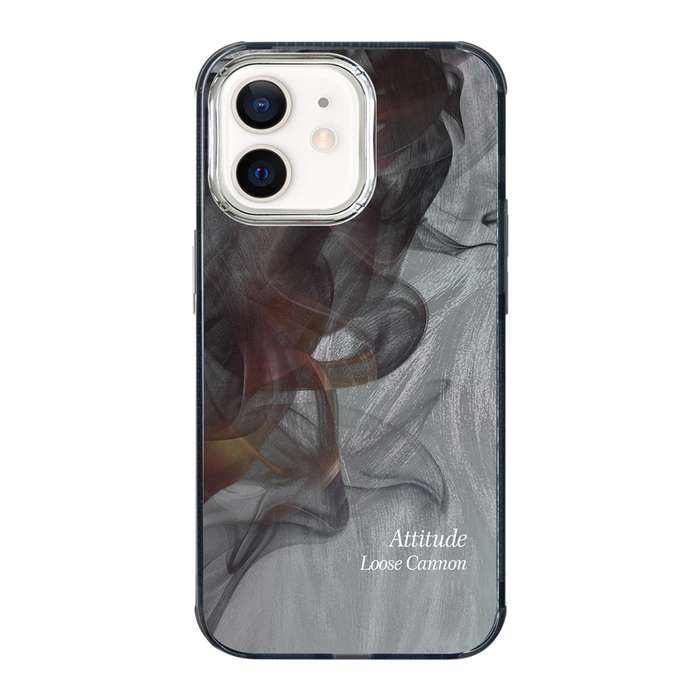 For iPhone 12 Illustration Pattern Radiation Design Full Coverage Shockproof Phone Case(Wash Pa