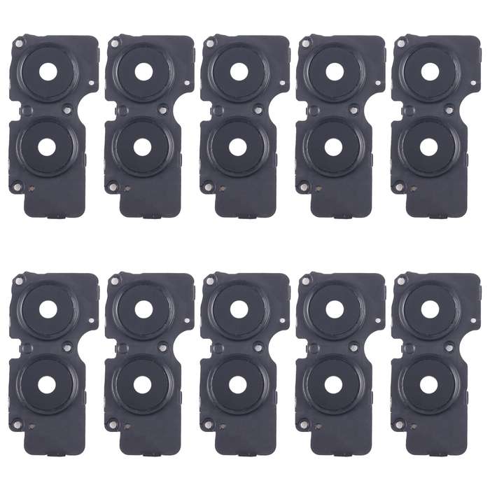 For Samsung Galaxy A05 SM-A055F 10pcs Original Rear Camera Lens Cover(Black)