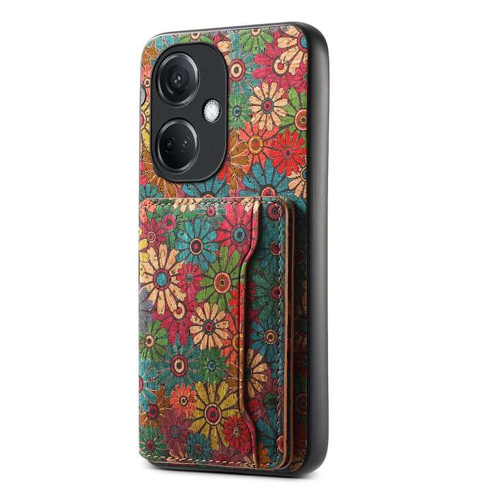 For OPPO K11 Card Slot Holder Phone Case(Spring Green)