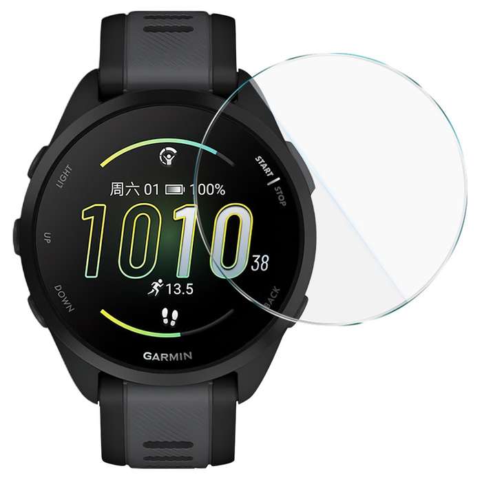 For Garmin Forerunner 165 IMAK Tempered Glass Watch Protective Film Self-contained Positioning