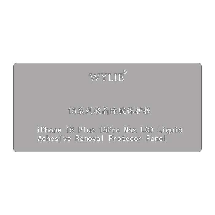 WYLIE LCD Display Screen Glue Removal Protection Board For iPhone 15 Plus / 15 Pro Max