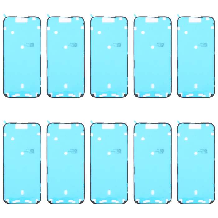 For iPhone 16 Pro Max 10pcs LCD Frame Bezel Waterproof Adhesive Stickers
