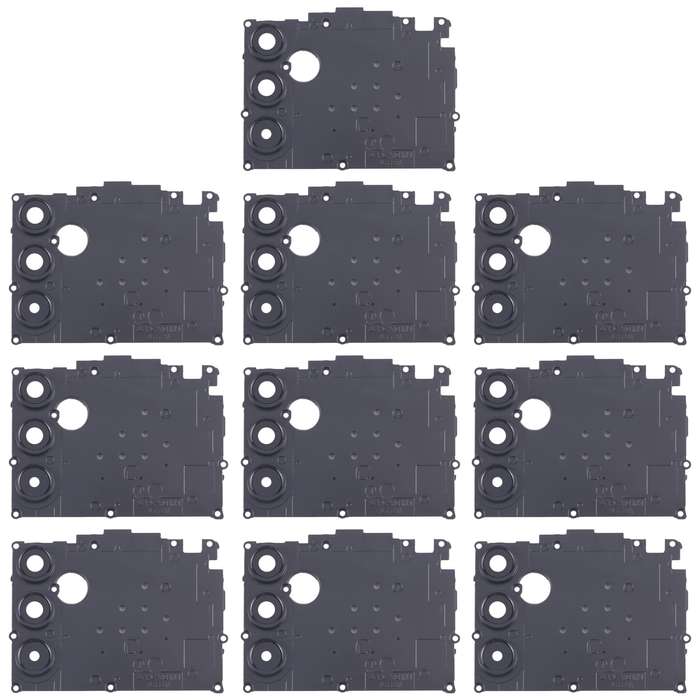 For Samsung Galaxy A14 SM-A145F 10pcs Rear Camera Lens Cover(Black)