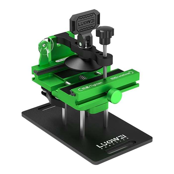 LUOWEI LW-022Pro 2 in 1 Universal 360 Rotating Phone Back Cover Separation Fixture