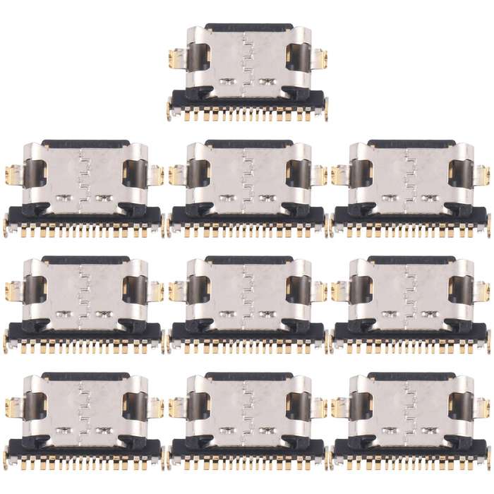 For vivo iQOO Z9 Turbo 5G V2352A 10pcs Original Charging Port Connector