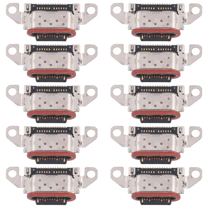 For Motorola Moto Edge 50 10pcs Original Charging Port Connector