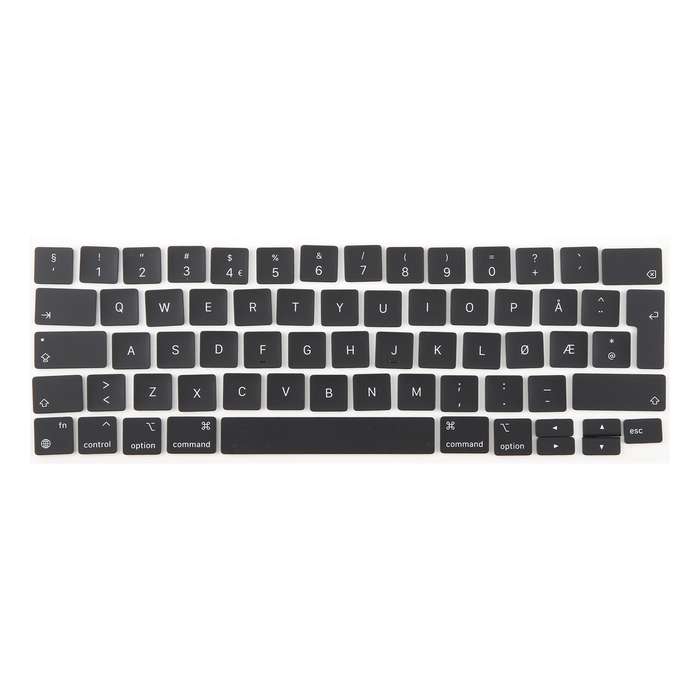 For MacBook A2251 A2289 A2238 A2338 UK Big Enter Version Keycaps, Language:Norway