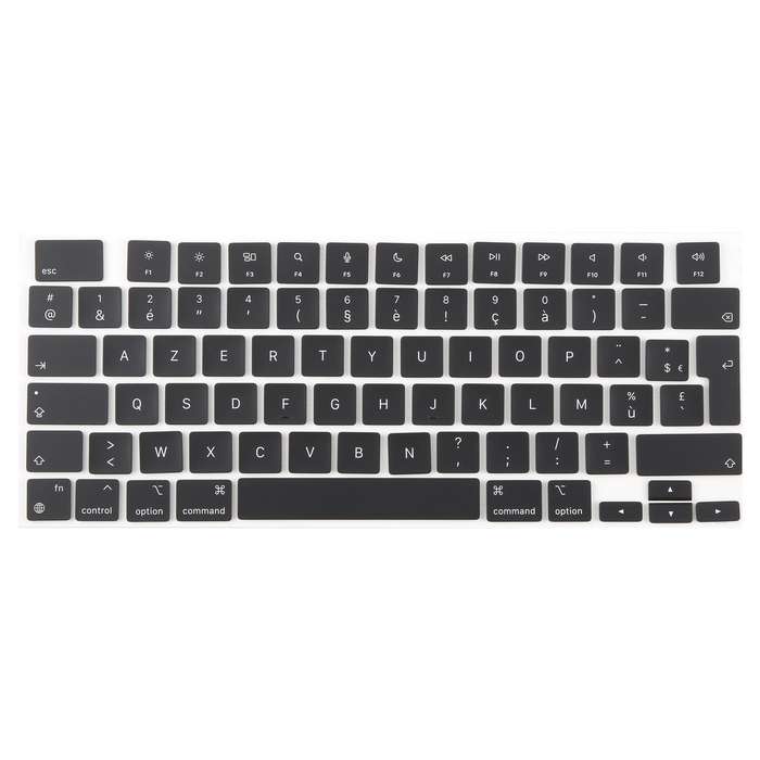 For MacBook A2681 A2941 A3113 A3114 UK Big Enter Version Keycaps, Language:French