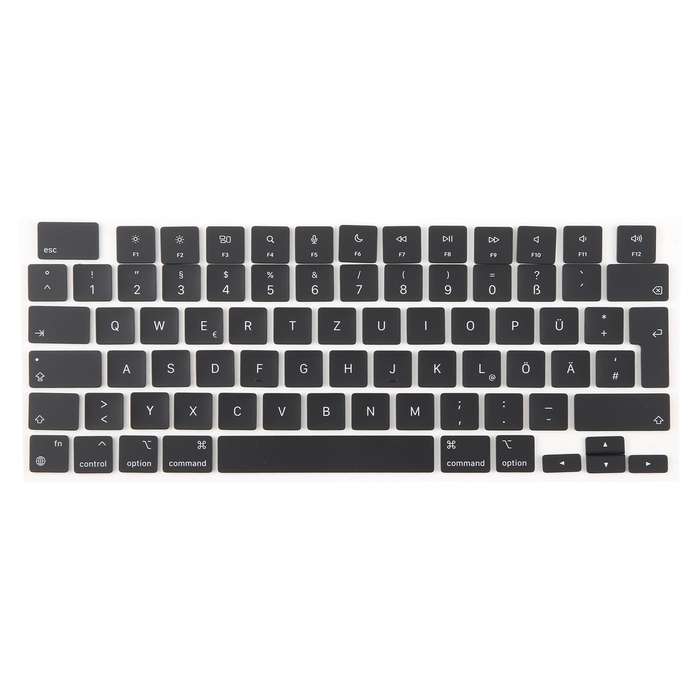 For MacBook A2681 A2941 A3113 A3114 UK Big Enter Version Keycaps, Language:German