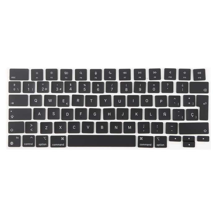 For MacBook A2681 A2941 A3113 A3114 UK Big Enter Version Keycaps, Language:Spain