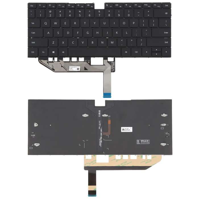 US Version Backlit Laptop Keyboard for Huawei Matebook X 2020 EUL-W19P EUL-W19 EUL-W29 W29P(Black)