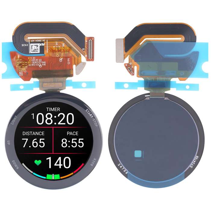 For Garmin Forerunner 265 46mm Original LCD Screen with Digitizer Full Assembly, Without NFC Sticker