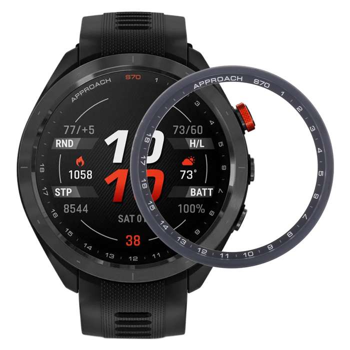 For Garmin Approach S70 42mm Original Front Screen Outer Glass Lens