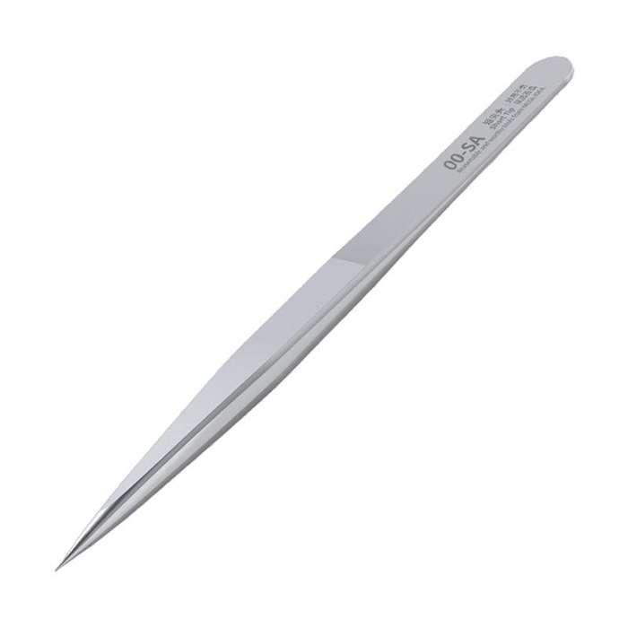 MEGA-IEDA High Hard Non-magnetic Stainless Steel Repair Tweezers, Model:Short Tip
