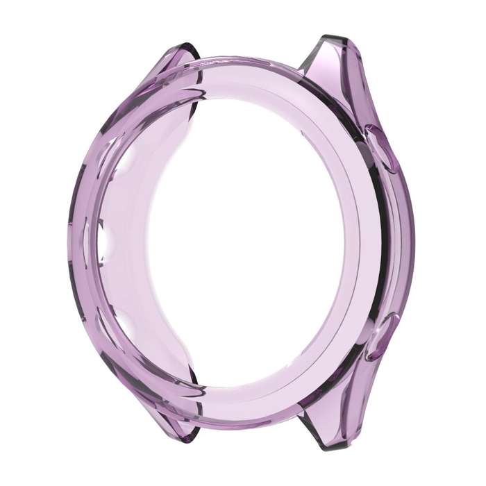 For Garmin Forerunner 970 Half Coverage Hollow TPU Watch Protective Cover(Transparent)