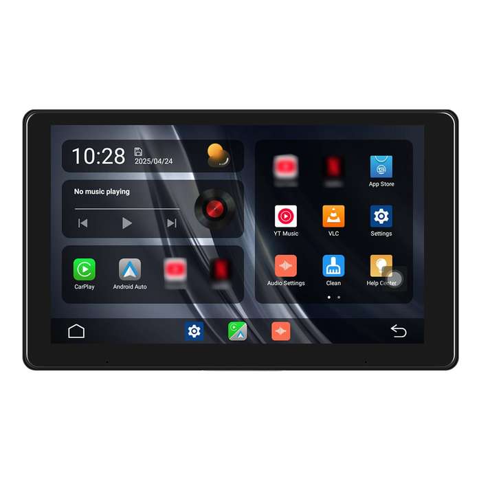 9 inch Android 15 2G+32G Car Reversing Display Monitor Screen Without Rear View Camera WiFi Version(