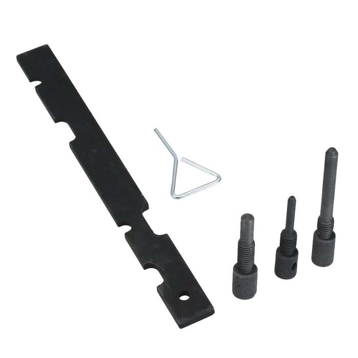 Car Engine Timing Camshaft Lock Tool Kit for Ford / Mazda / Volvo(Black)