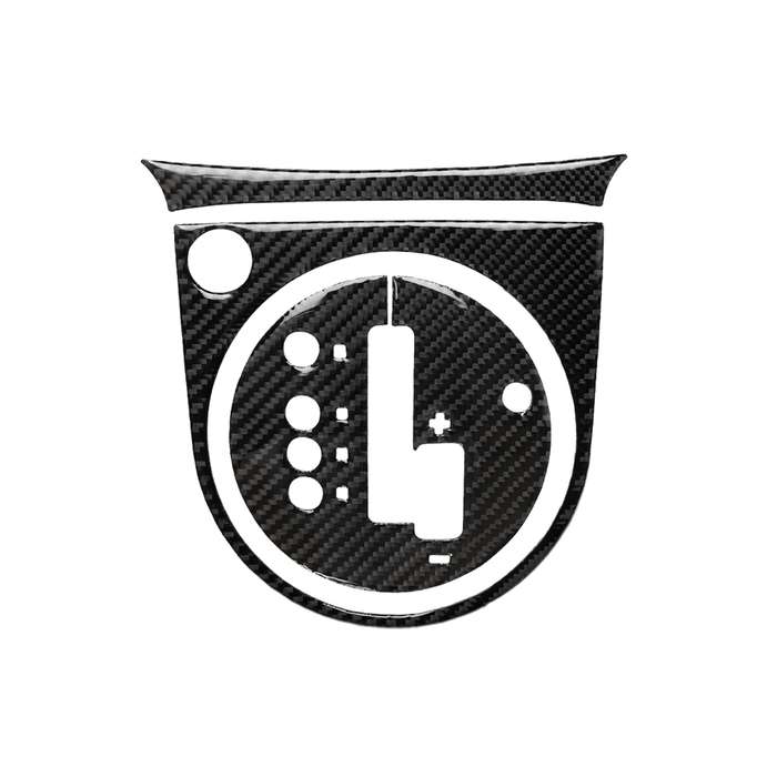 Car Carbon Fiber with Automatic Transmission Gears Panel Decorative Sticker for Nissan 350z 2006-200