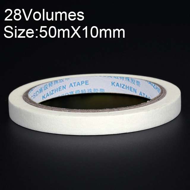 28 Volumes High Adhesion Decoration Spraying Masking office Writing Beautiful Paper Tape, Size: 50m