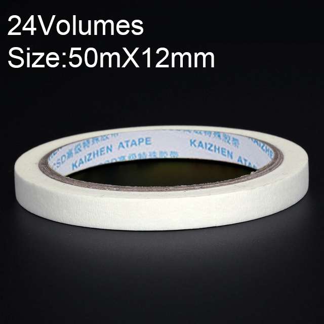 24 Volumes High Adhesion Decoration Spraying Masking office Writing Beautiful Paper Tape, Size: 50m