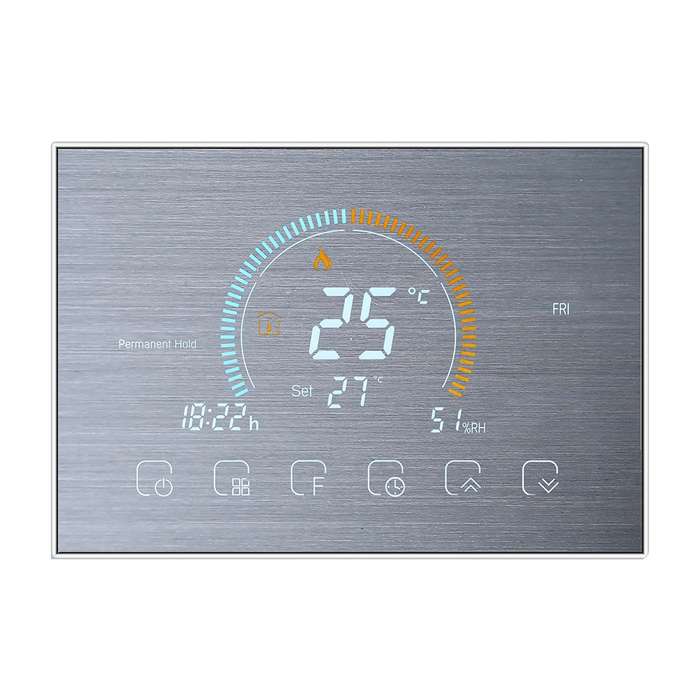 BHT-8000-GA-SS Brushed Stainless Steel Mirror Control Water Heating Energy-saving and Environmentall