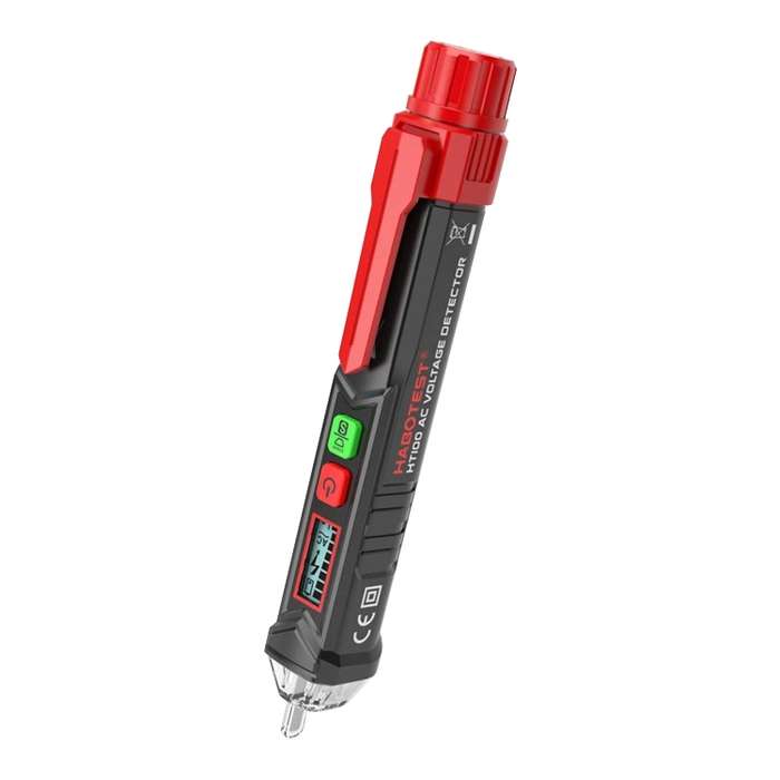 HABOTEST HT100 High-sensitivity LCD Digital Display Sound and Light Alarm Test Pen