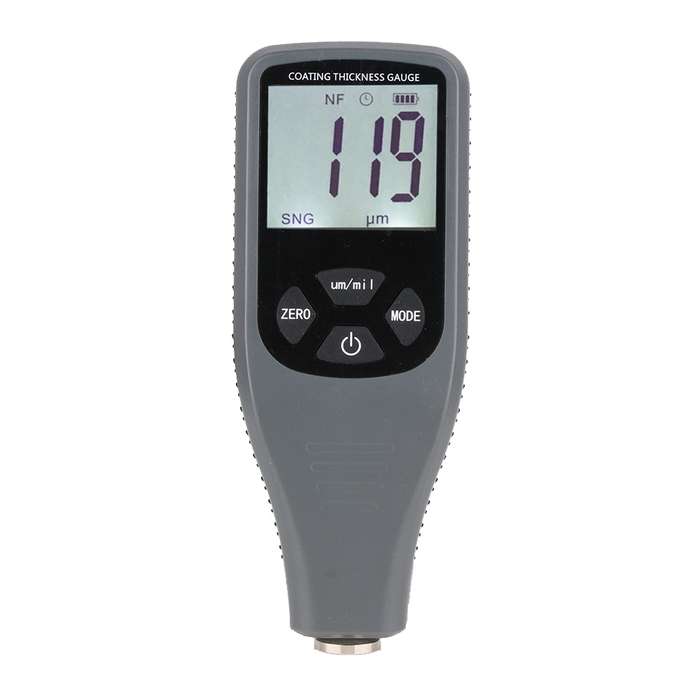 RZ240 Ferrous & Non-Ferrous 2 in 1 Digital Coating Paint Thickness Gauge Meter Tools (Grey)